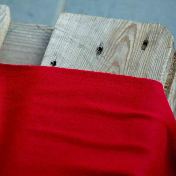 Wool Fabric Thin Twill Red - WKT 58/05 7