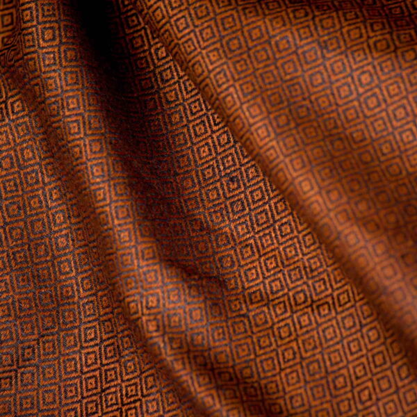linen-fabric-diamond-brown-black-LD-41-04