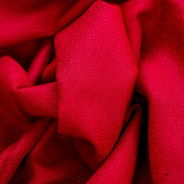 linen-fabric-diamond-burgundy-red-LD-24-05
