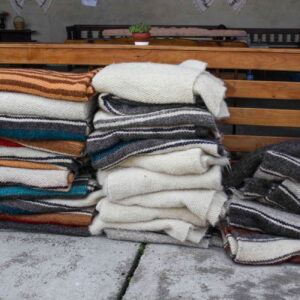 hand-woven blankets