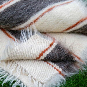 hand-woven blanket