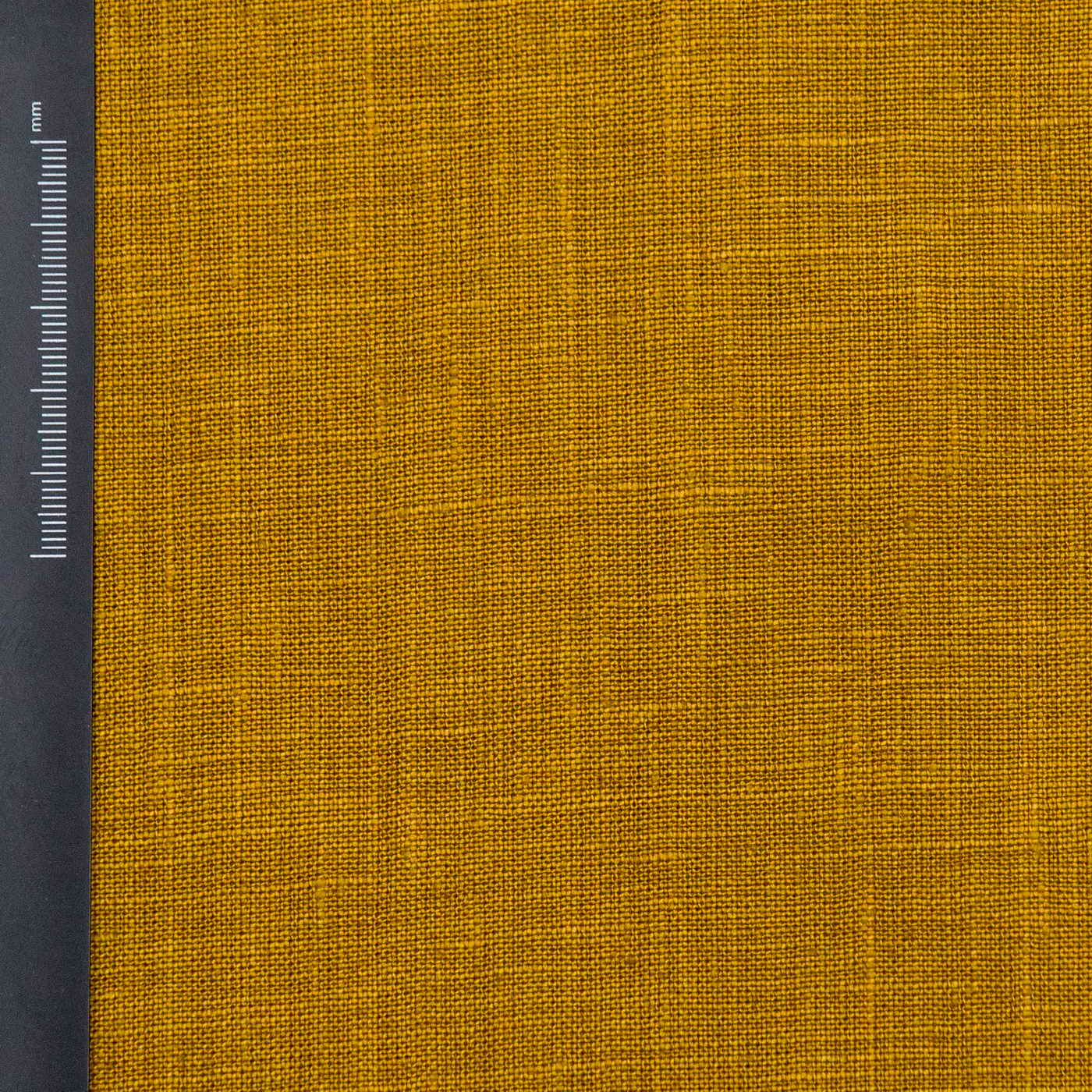 Linen MEDIUM Plain Premium OEKO TEX - Golden Mustard - LCP 41/02