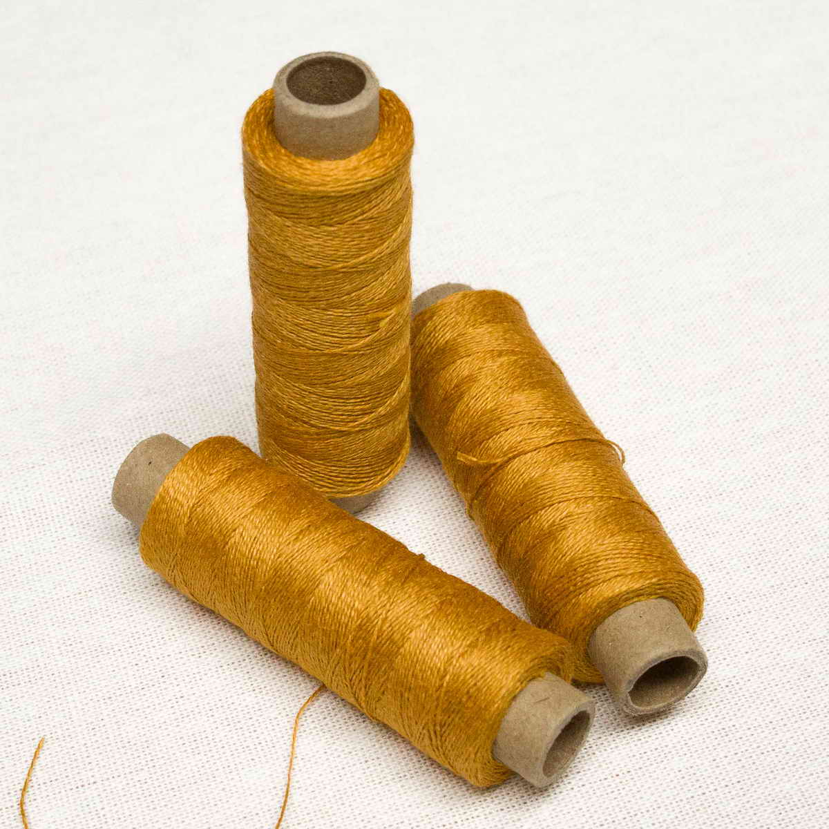 Linen Thread 30/2 FERRATA 100m - 41 - mustard
