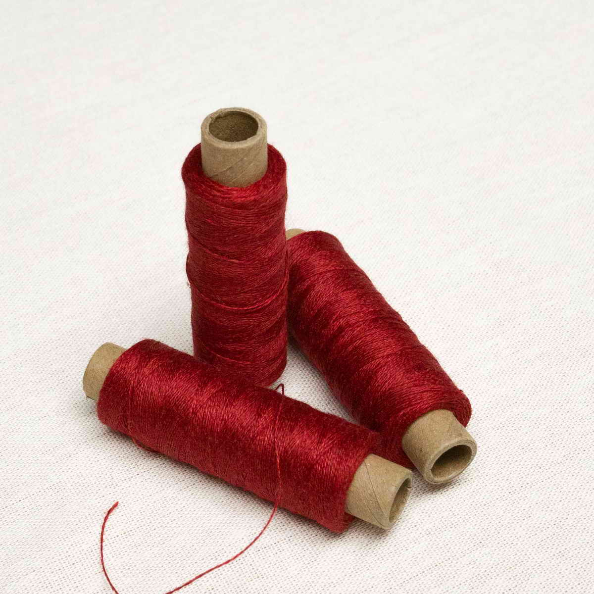 Linen Thread 30/2 FERRATA 100m - 58 - dark red