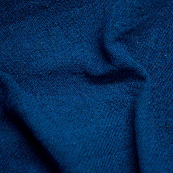 Wool Heavy Twill 2/2 - Dark Blue Melange - WCHT 17/01 - WoolSome