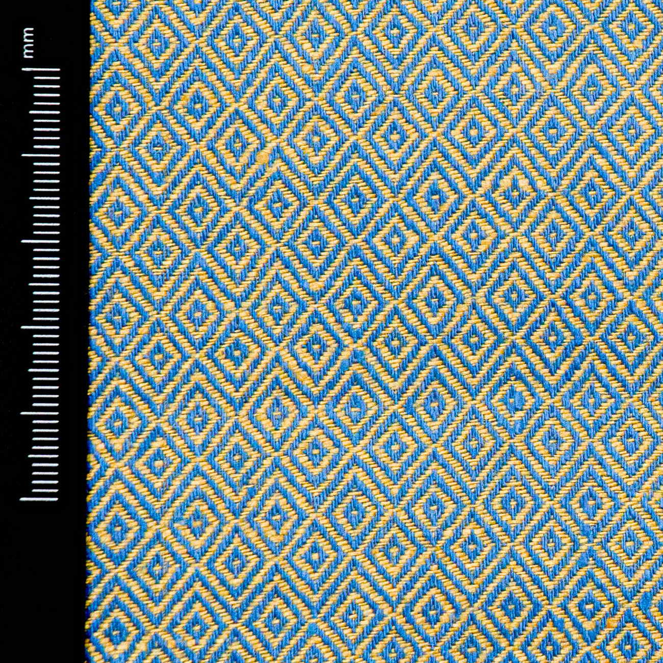 linen-fabric-diamond-weave-blue-yellow-mustard-LDN-48-01-1a