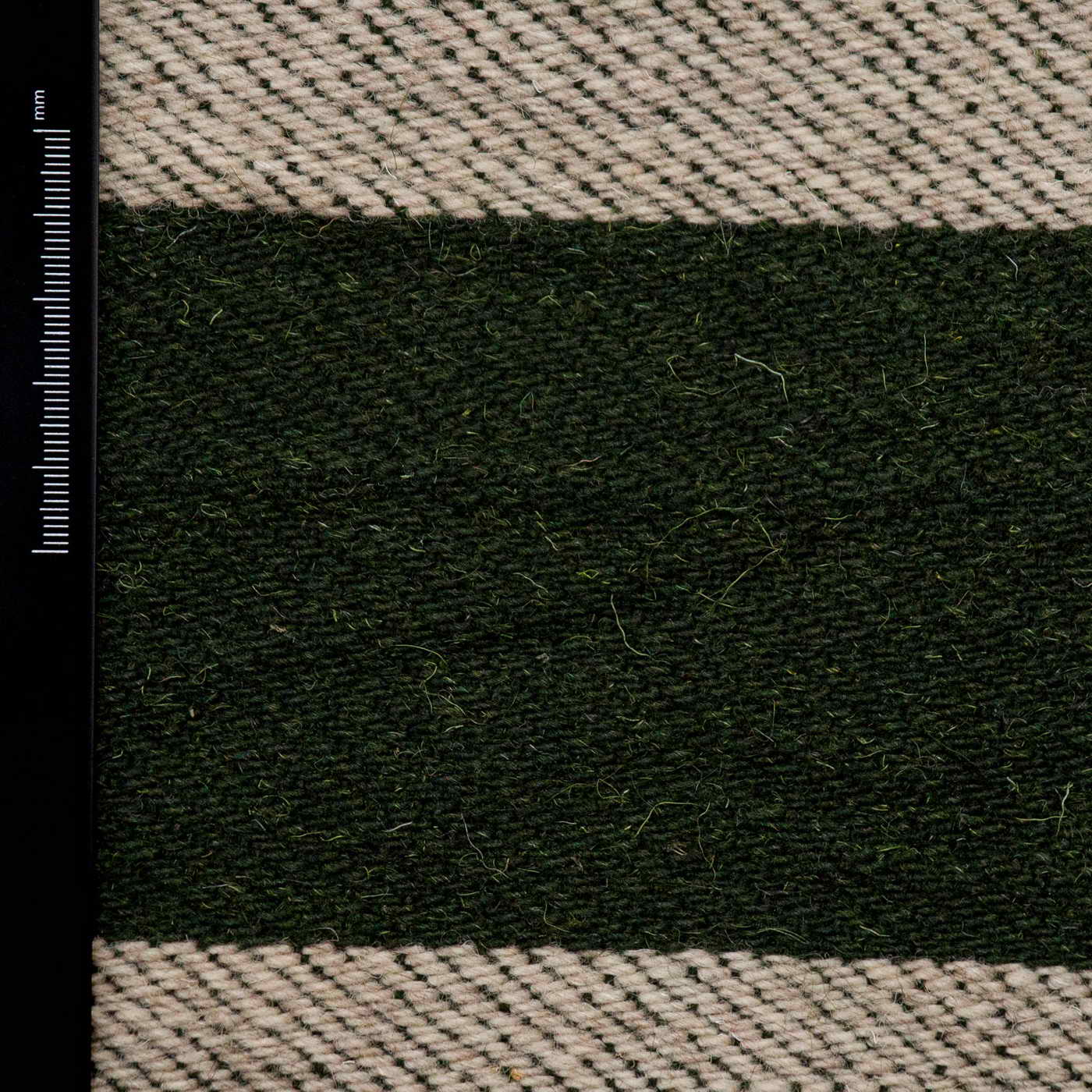 medieval-wool-heavy-visible-twill-striped-pine-green-melange-white-WCHTS-2302-01-1a