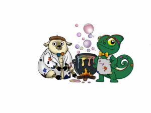 Camoleon i Wooliam, oŻywione,